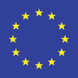 Illustration of European Union flag